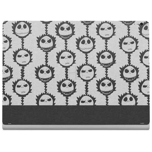 Disney The Nightmare Before Christmas Jack Skellington Face Expressions pattern Surface Book 2 13.5in Skin